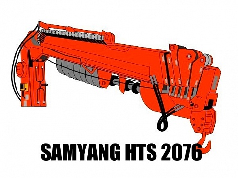 Бурильно-крановая установка SamYang HTS 2076