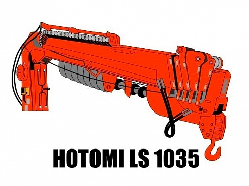 Бурильно-крановая установка Hotomi LS 1035