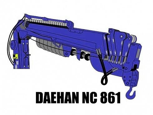 Бурильно-крановая установка Daehan NC 861