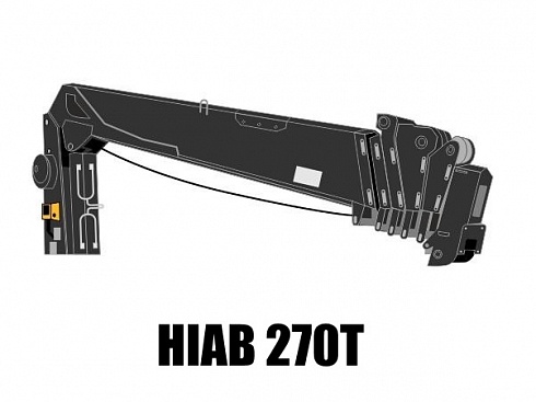 Кран манипулятор (КМУ) HIAB 270T