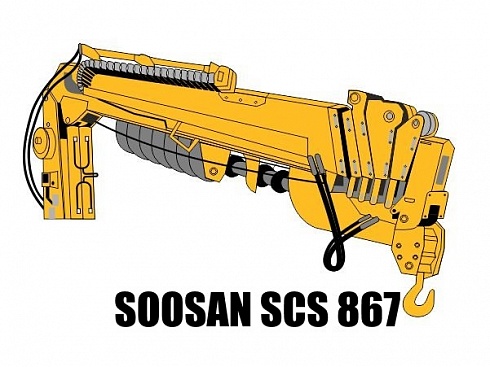 Бурильно-крановая установка Soosan SCS 867LS