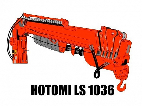 Бурильно-крановая установка Hotomi LS 1036