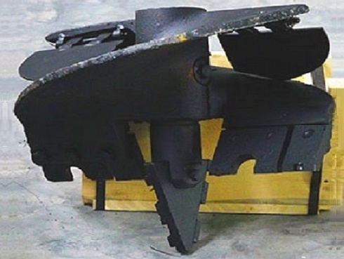 Лопастной бур БКМ(бур для бурильно-крановых машин, БК-01207)