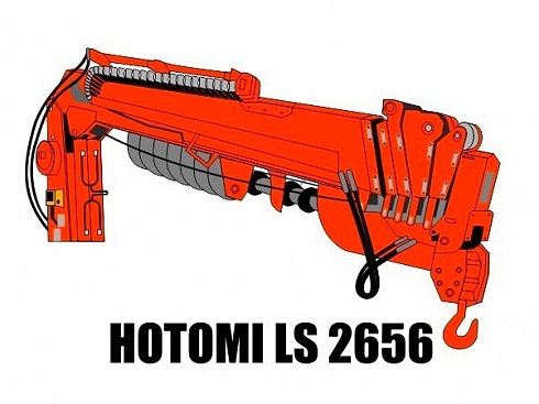 Бурильно-крановая установка Hotomi LS 2656