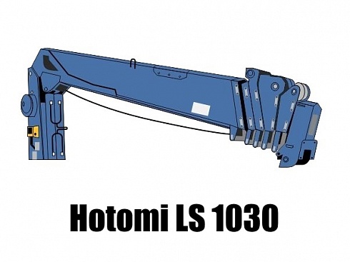 Кран манипулятор (КМУ) Hotomi LS 1030