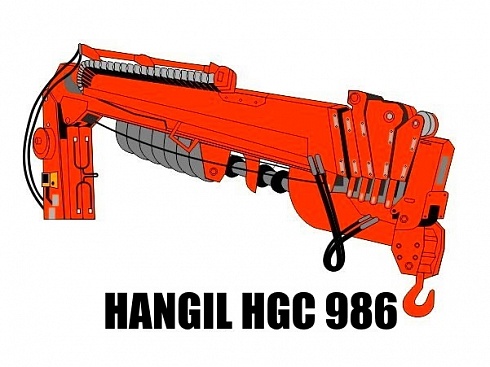 Бурильно-крановая установка Hangil HGC 986