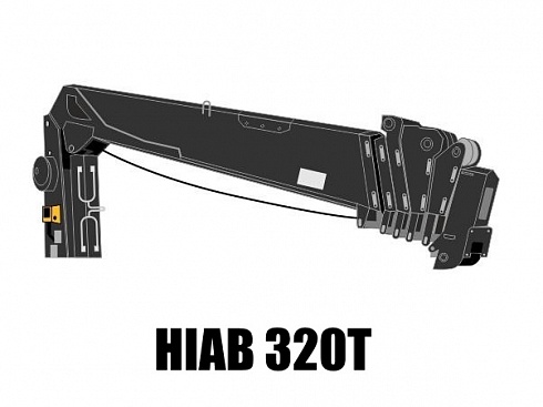 Кран манипулятор (КМУ) HIAB 320T