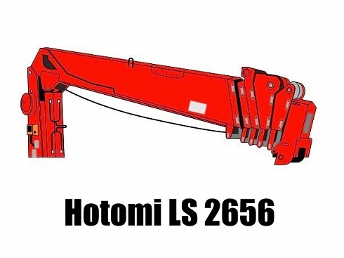 Кран манипулятор (КМУ) Hotomi LS 2656