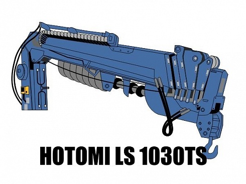 Бурильно-крановая установка Hotomi LS 1030 TS