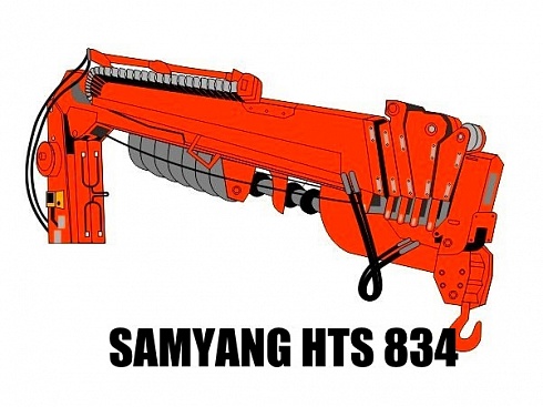 Бурильно-крановая установка SamYang HTS 834