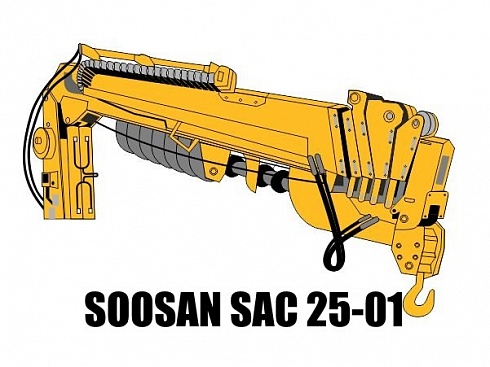 Бурильно-крановая установка Soosan SAC 25-01
